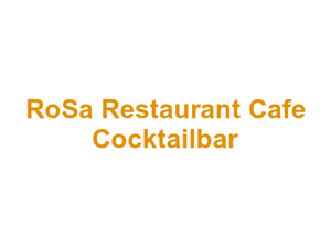 RoSa Restaurant Cafe Cocktailbar Logo