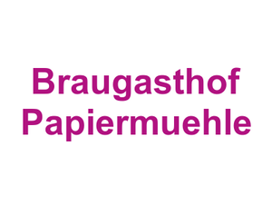 Braugasthof Papiermuehle Logo