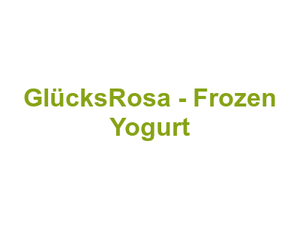 GlücksRosa - Frozen Yogurt Logo
