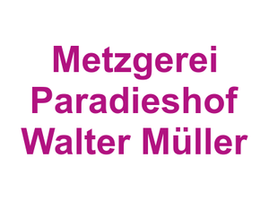 Metzgerei Paradieshof  Walter Müller Logo