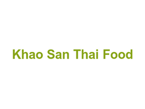 Khao San Thai Food Logo