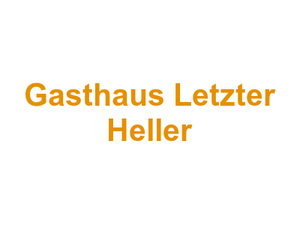 Gasthaus Letzter Heller Logo