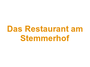 Das Restaurant am Stemmerhof Logo