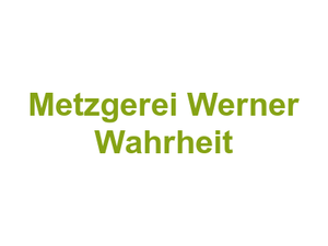 Metzgerei Werner Wahrheit Logo