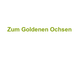 Zum Goldenen Ochsen Logo
