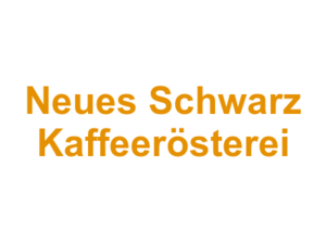 Neues Schwarz Kaffeerösterei Logo