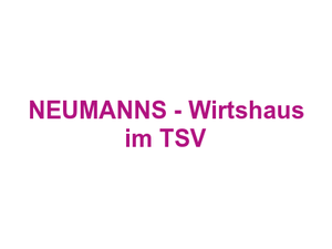 NEUMANNS - Wirtshaus im TSV Logo