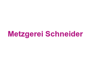 Metzgerei Schneider Logo