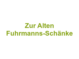 Zur Alten Fuhrmanns-Schänke Logo
