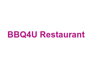 BBQ4U Restaurant Logo