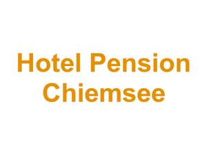 Hotel Pension Chiemsee Logo