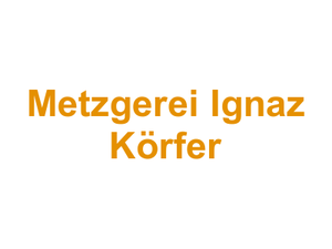 Metzgerei Ignaz Körfer Logo