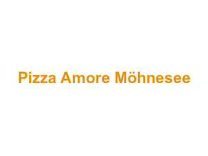 Pizza Amore Möhnesee Logo
