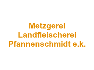 Metzgerei Landfleischerei Pfannenschmidt e.k. Logo