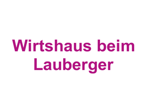 Wirtshaus beim Lauberger Logo