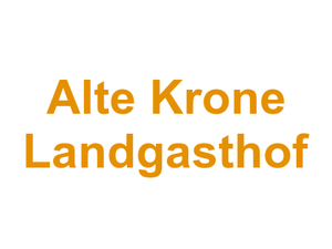 Alte Krone Landgasthof Logo