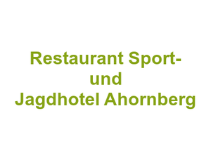 Restaurant Sport- und Jagdhotel Ahornberg Logo