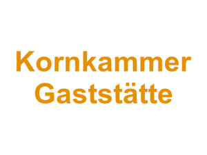 Restaurant -Steakhaus Kornkammer Gaststätte Logo