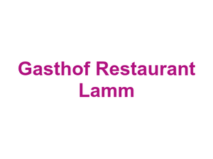 Gasthof Restaurant Lamm Logo