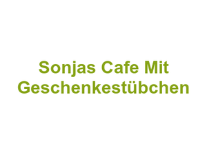 Sonjas Cafe Mit Geschenkestübchen Logo