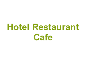 Hotel Restaurant Cafe Logo