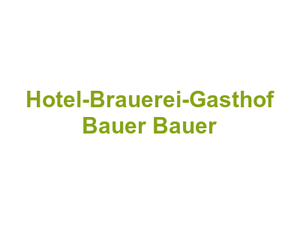Hotel-Brauerei-Gasthof Bauer Bauer Logo