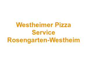Westheimer Pizza Service Rosengarten-Westheim Logo