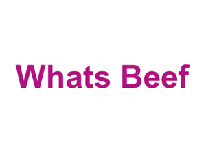 Whats Beef Logo