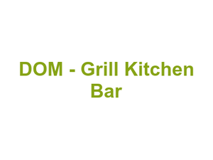 DOM - Grill Kitchen Bar Logo
