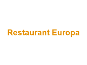 Restaurant Europa Logo