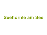 Seehörnle am See Logo