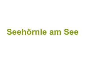 Seehörnle am See Logo