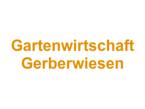 Gartenwirtschaft Gerberwiesen Logo