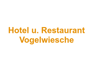 Hotel u. Restaurant Vogelwiesche Logo
