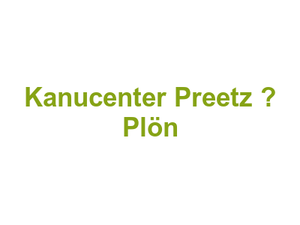 Kanucenter Preetz ? Plön Logo