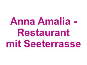 Anna Amalia - Restaurant mit Seeterrasse Logo