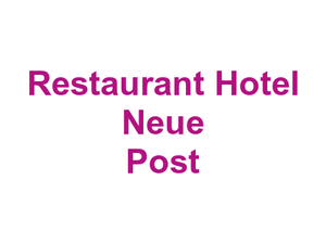 Restaurant Hotel Neue Post Logo