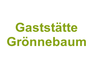 Gaststätte Grönnebaum Logo