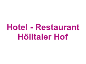Hotel - Restaurant Hölltaler Hof Logo