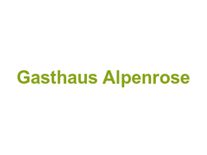 Gasthaus Alpenrose Logo