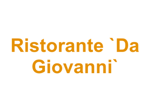 Ristorante `Da Giovanni` Logo