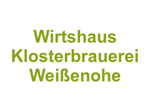 Wirtshaus Klosterbrauerei Weißenohe Logo