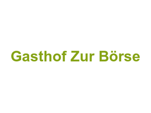 Gasthof Zur Börse Logo