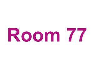 Room 77 Logo