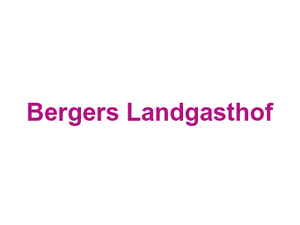 Bergers Landgasthof Logo