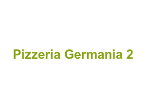 Pizzeria Germania 2 Logo