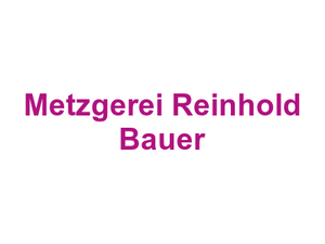 Metzgerei Reinhold Bauer Logo