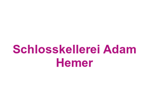 Schlosskellerei Adam Hemer Logo