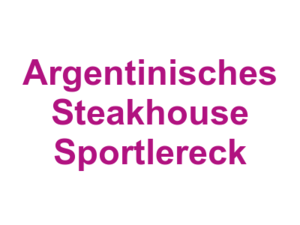 Argentinisches Steakhouse Sportlereck Logo