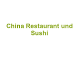 China Restaurant und Sushi Logo